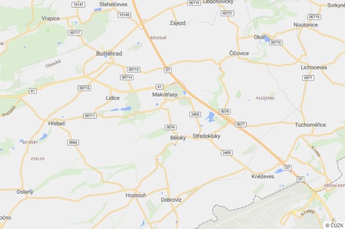 Pronájem, Byt 1+kk, Jinočany