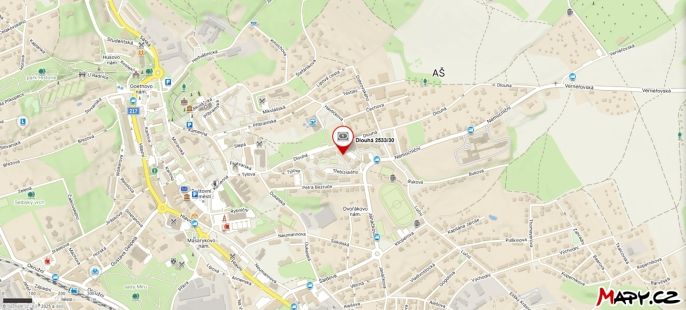 Pronájem, Byt 1+1, Aš