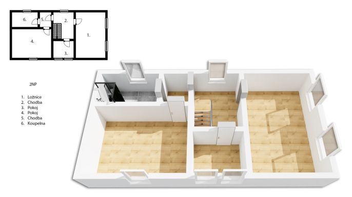 Prodej, Rodinný dům, Chřibská