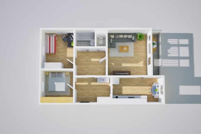 Prodej, Byt 3+1, Ústí nad Labem