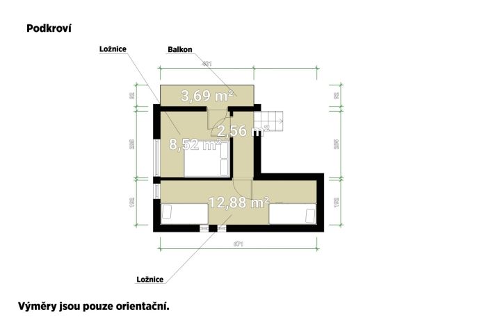 Prodej, Chata, Letiny