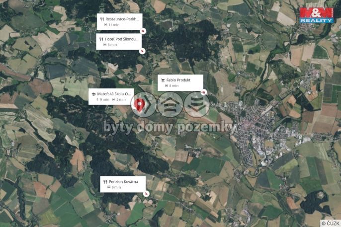 Prodej, Pozemek k bydlení, Ostružno