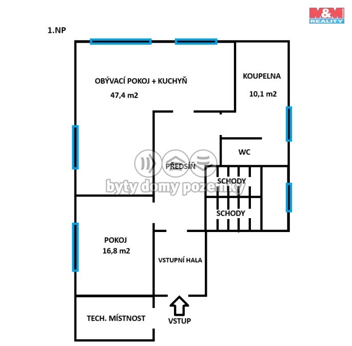 Prodej, Rodinný dům, Hrabyně