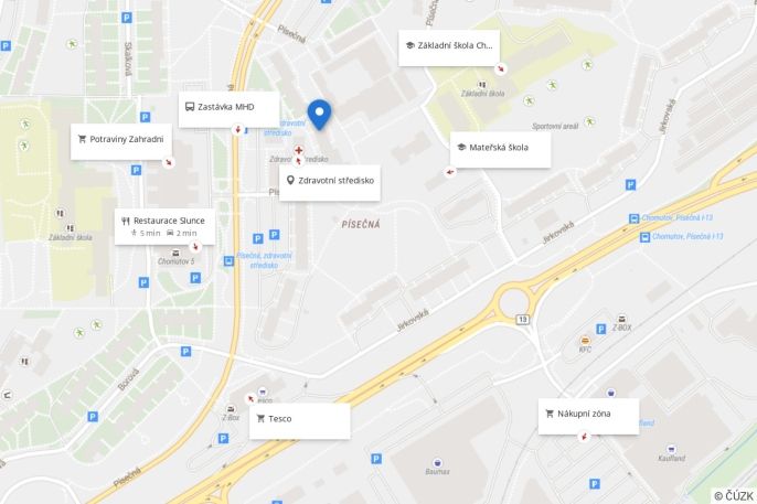 Prodej, Byt 2+1, Chomutov
