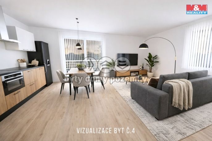 Prodej, Byt 2+kk, Žleby