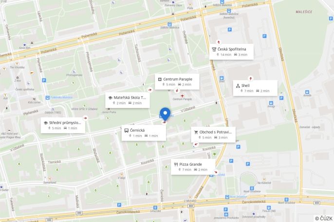 Pronájem, Byt 2+kk, Praha