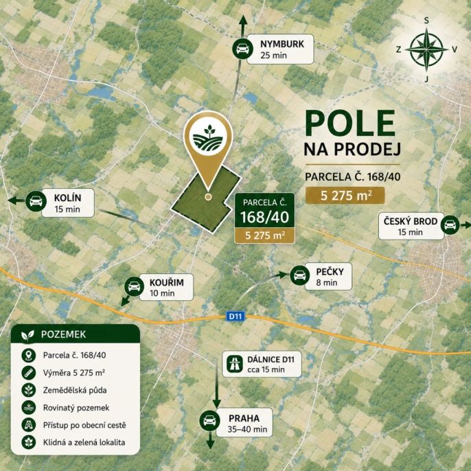 Prodej, Pole, Žabonosy