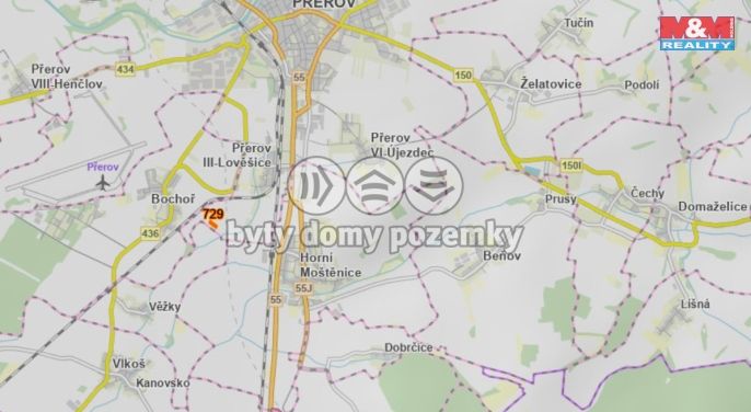 Prodej, Pole, Přerov