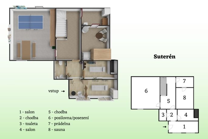 Prodej, Rodinný dům, Pchery