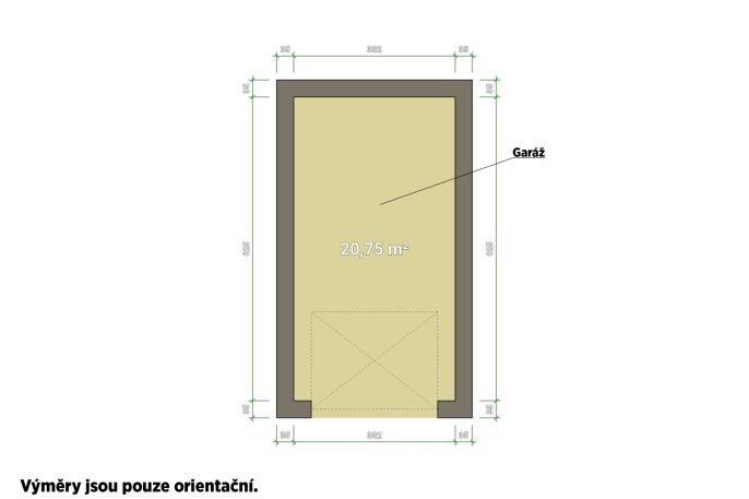 Pronájem, Garáž, Dobřany