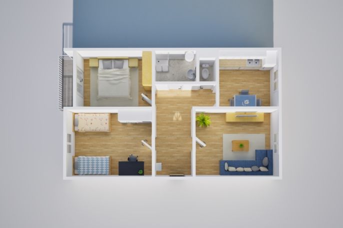 Prodej, Byt 3+1, Ústí nad Labem