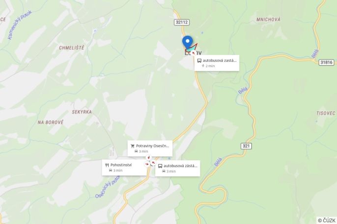 Prodej, Pozemek k bydlení, Osečnice