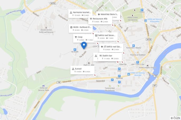 Prodej, Byt 4+1, Světlá nad Sázavou