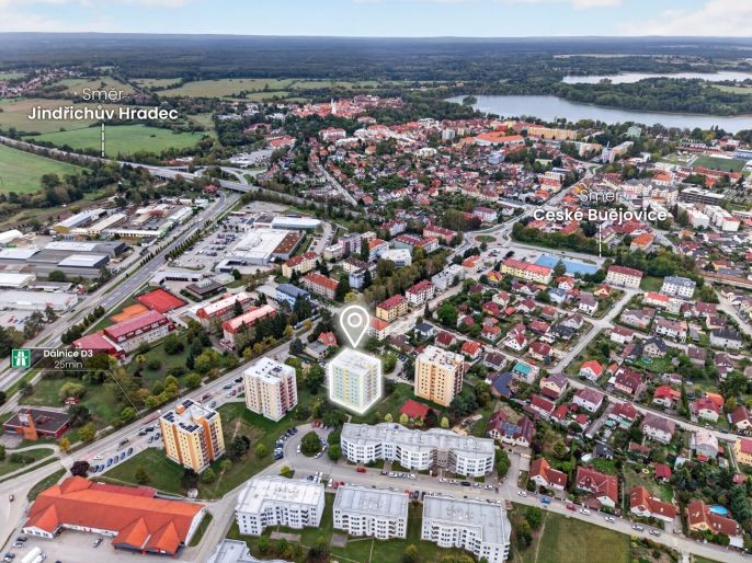 Prodej, Byt 1+kk, Třeboň