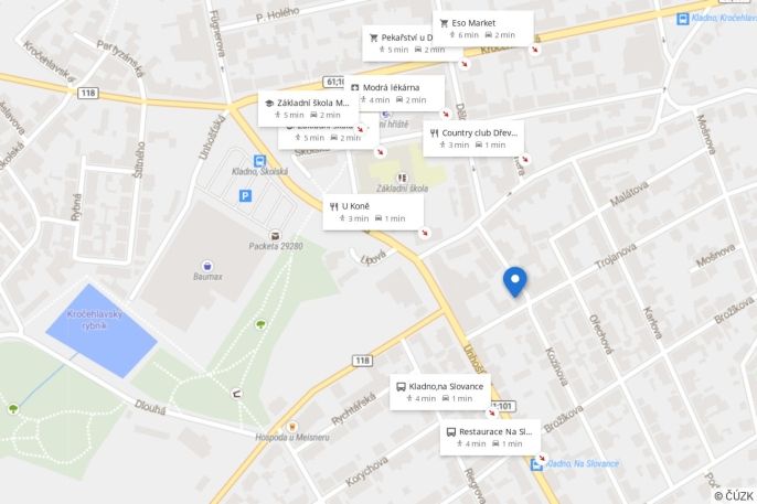 Pronájem, Byt 1+kk, Kladno