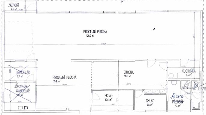 Pronájem, Obchod a služby, Praha