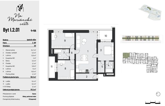 Prodej, Byt 4+kk, Brandýs nad Labem-Stará Boleslav