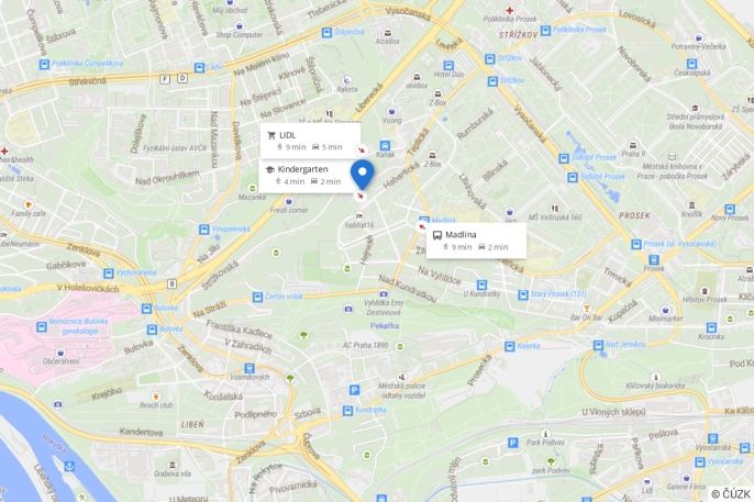 Pronájem, Byt 3+kk, Praha