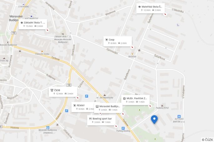 Pronájem, Byt 3+kk, Moravské Budějovice