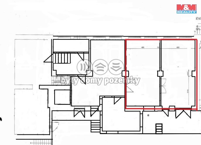 Pronájem, Sklad, Louny