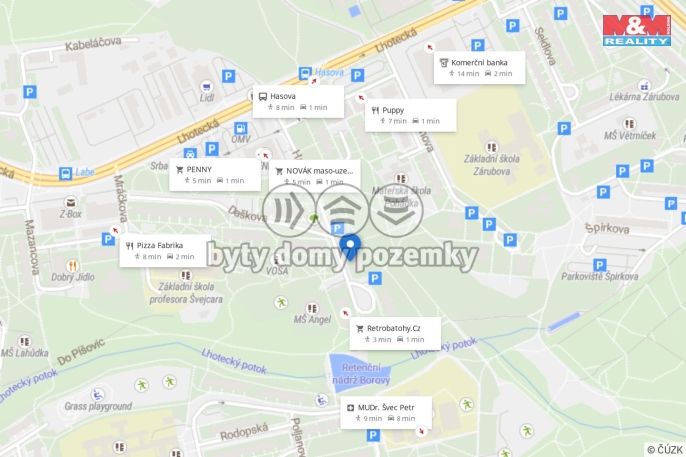 Pronájem, Byt 3+kk, Praha