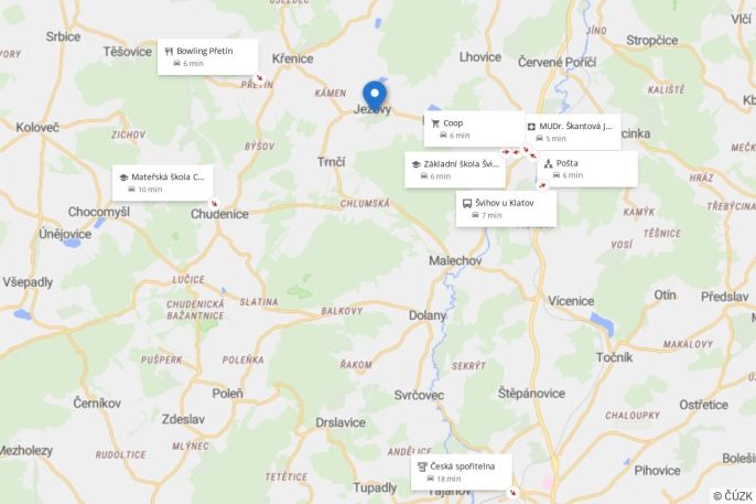 Prodej, Rodinný dům, Ježovy