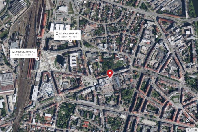 Pronájem, Obchod a služby, Hradec Králové