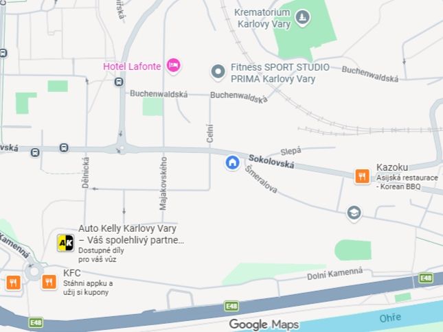 Pronájem, Obchod a služby, Karlovy Vary