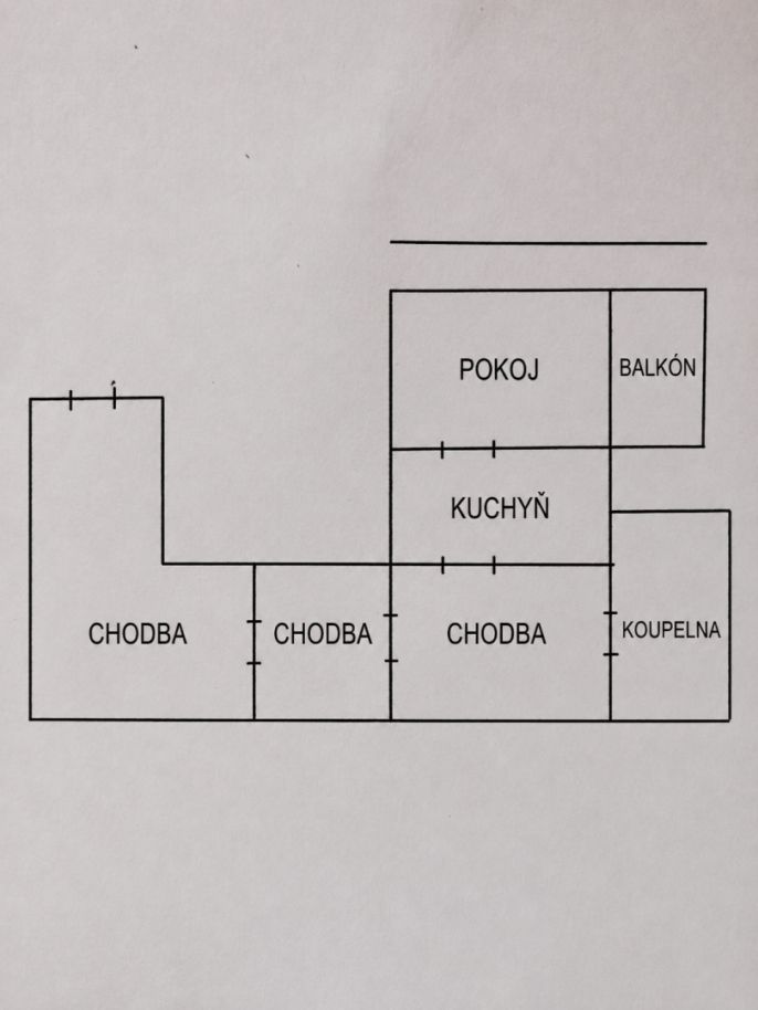 Pronájem, Byt 2+kk, Jablonné v Podještědí