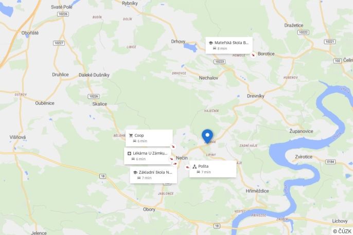 Prodej, Rodinný dům, Nečín