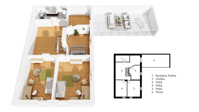 Prodej, Rodinný dům, Klobuky