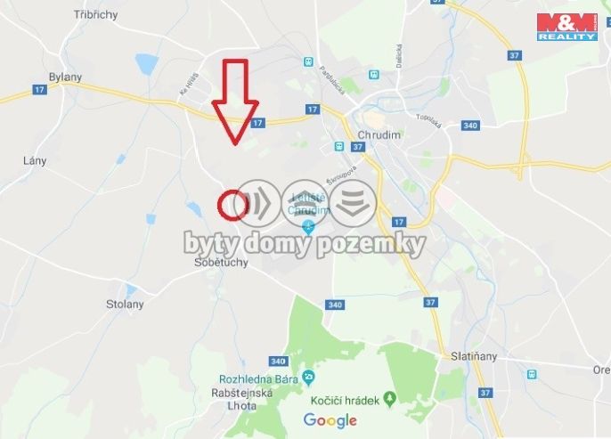 Prodej, Pozemek k bydlení, Sobětuchy