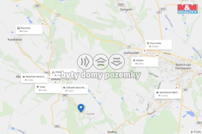 Prodej, Rodinný dům, Rozsochy