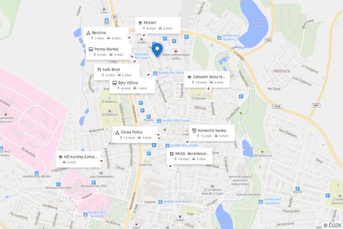 Prodej, Byt 3+1, Havlíčkův Brod