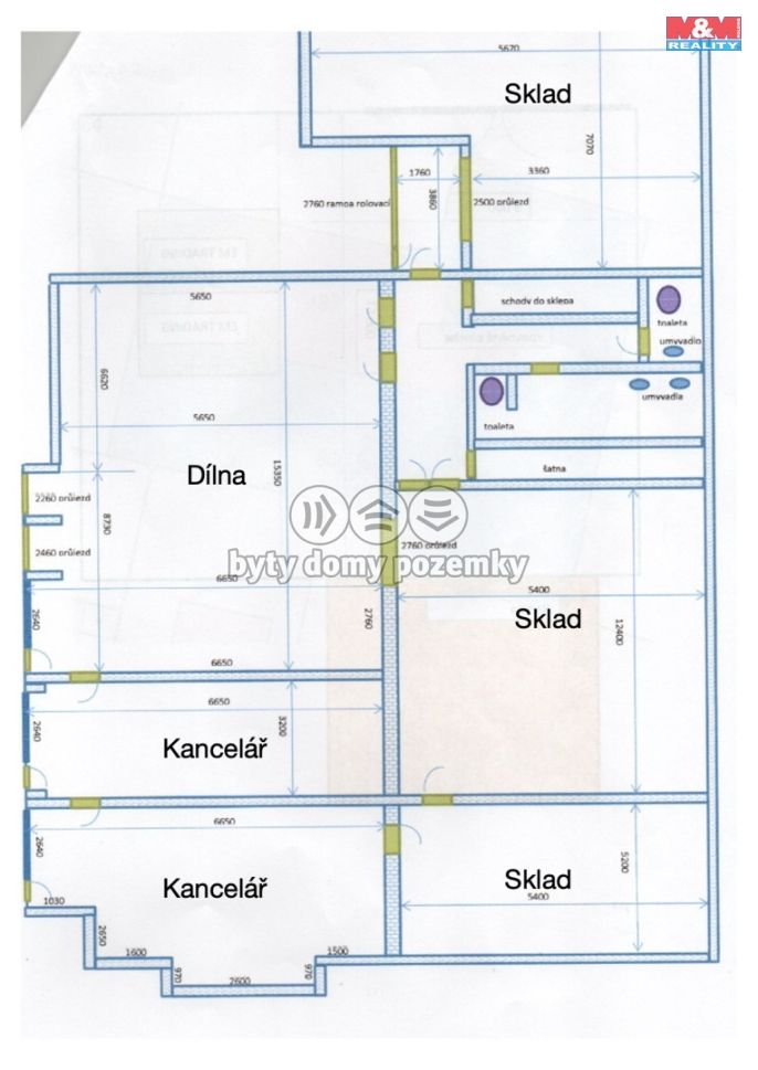 Pronájem, Výrobní objekt, Hradec Králové