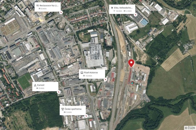 Prodej, Komerční pozemky, Plzeň
