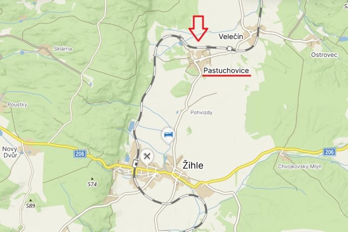 Prodej, Pozemek k bydlení, Pastuchovice