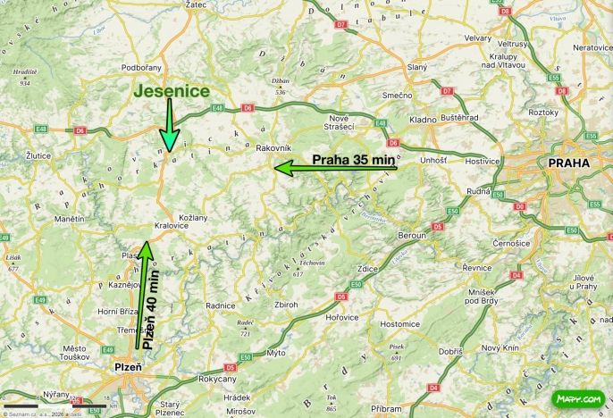 Prodej, Chata, Jesenice