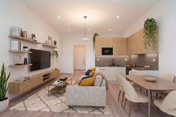 Pronájem, Byt 1+kk, Praha