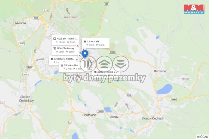 Pronájem, Byt 3+1, Nový Bor