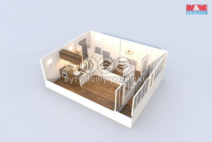 Prodej, Byt 2+kk, Kladno