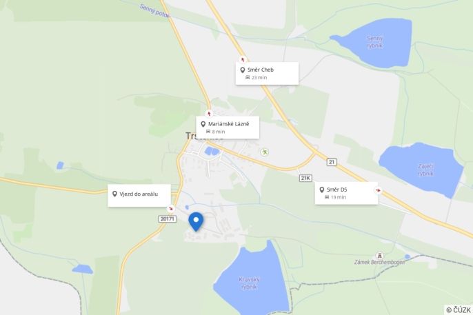 Pronájem, Kancelářský prostor, Trstěnice