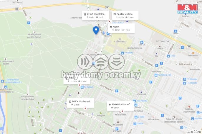 Prodej, Byt 2+kk, Mladá Boleslav