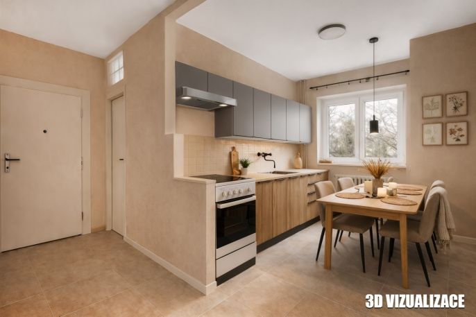 Prodej, Byt 3+1, Chomutov