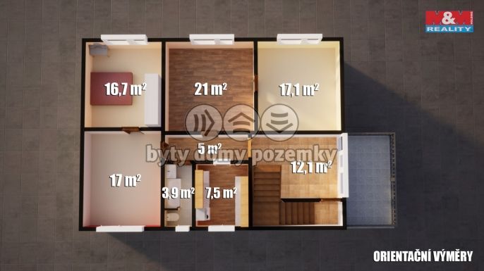 Prodej, Rodinný dům, Ohníč