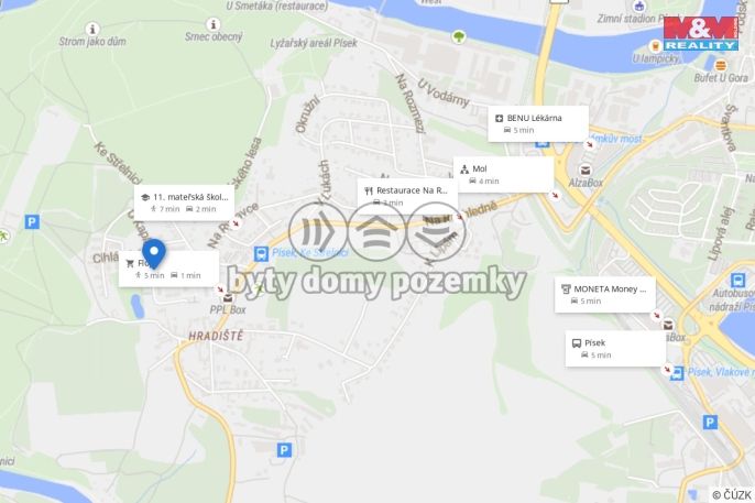 Prodej, Byt 3+1, Písek