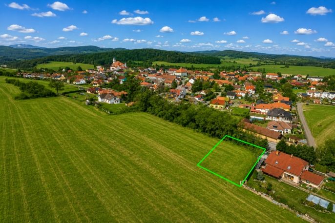 Prodej, Pozemek k bydlení, Krásná Hora nad Vltavou
