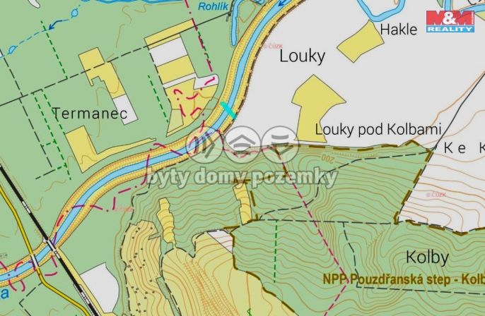 Prodej, Vodní plocha, Uherčice