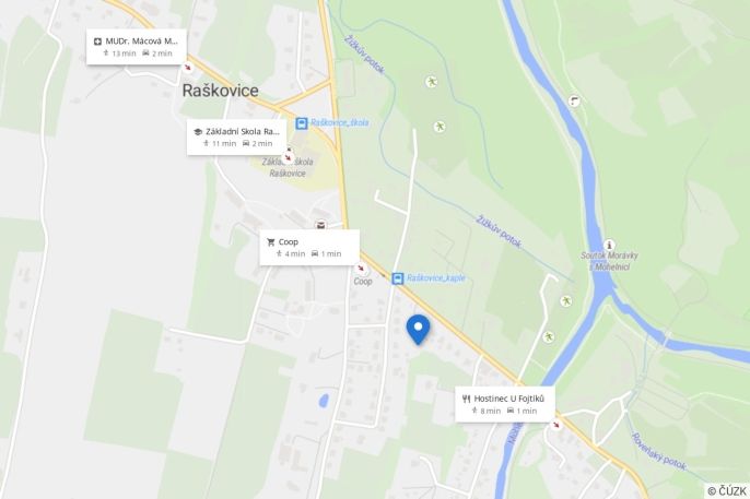 Prodej, Chalupa, Raškovice