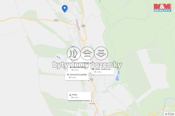 Prodej, Pozemek k bydlení, Tatenice